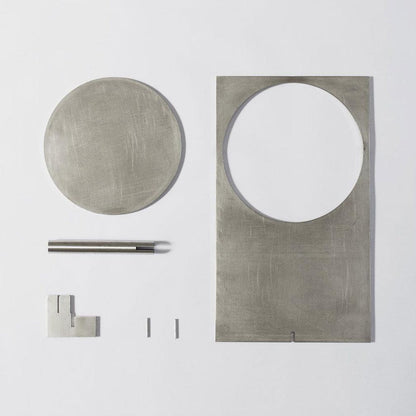 Table Lamp | Metal & Stainless Steel | 22cm Diameter, 38cm Height