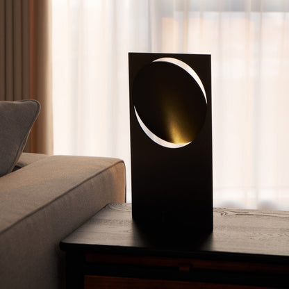 Table Lamp | Metal & Stainless Steel | 22cm Diameter, 38cm Height