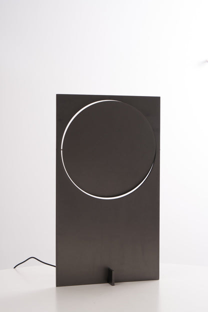 Table Lamp | Metal & Stainless Steel | 22cm Diameter, 38cm Height