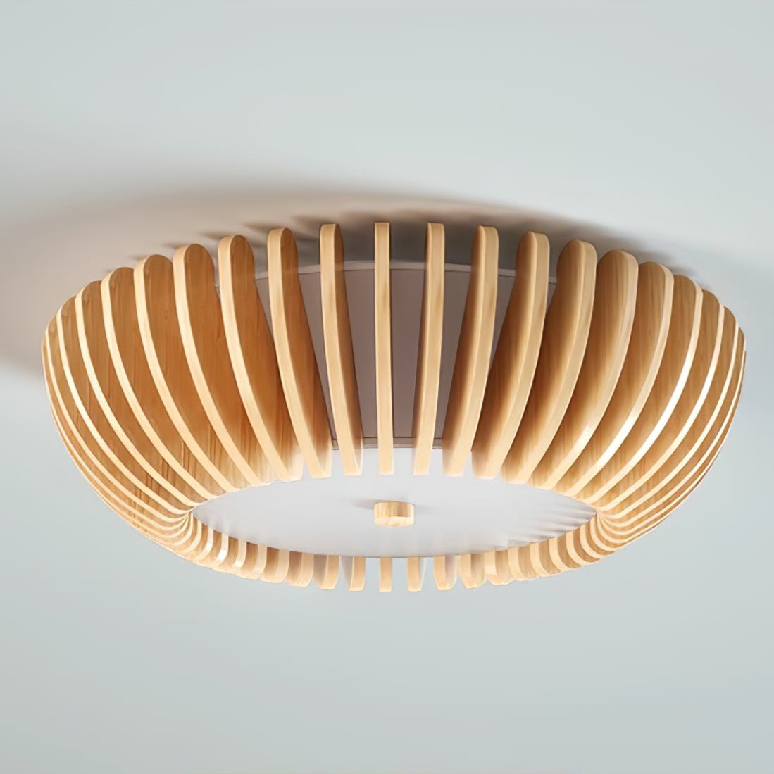 Oakflare Ceiling Lamp | Wooden & Acrylic | 35cm or 52cm Diameter