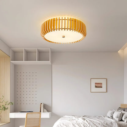 Oakflare Ceiling Lamp | Wooden & Acrylic | 35cm or 52cm Diameter