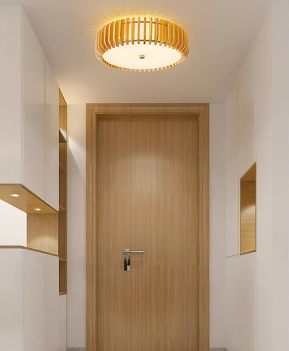 Oakflare Ceiling Lamp | Wooden & Acrylic | 35cm or 52cm Diameter
