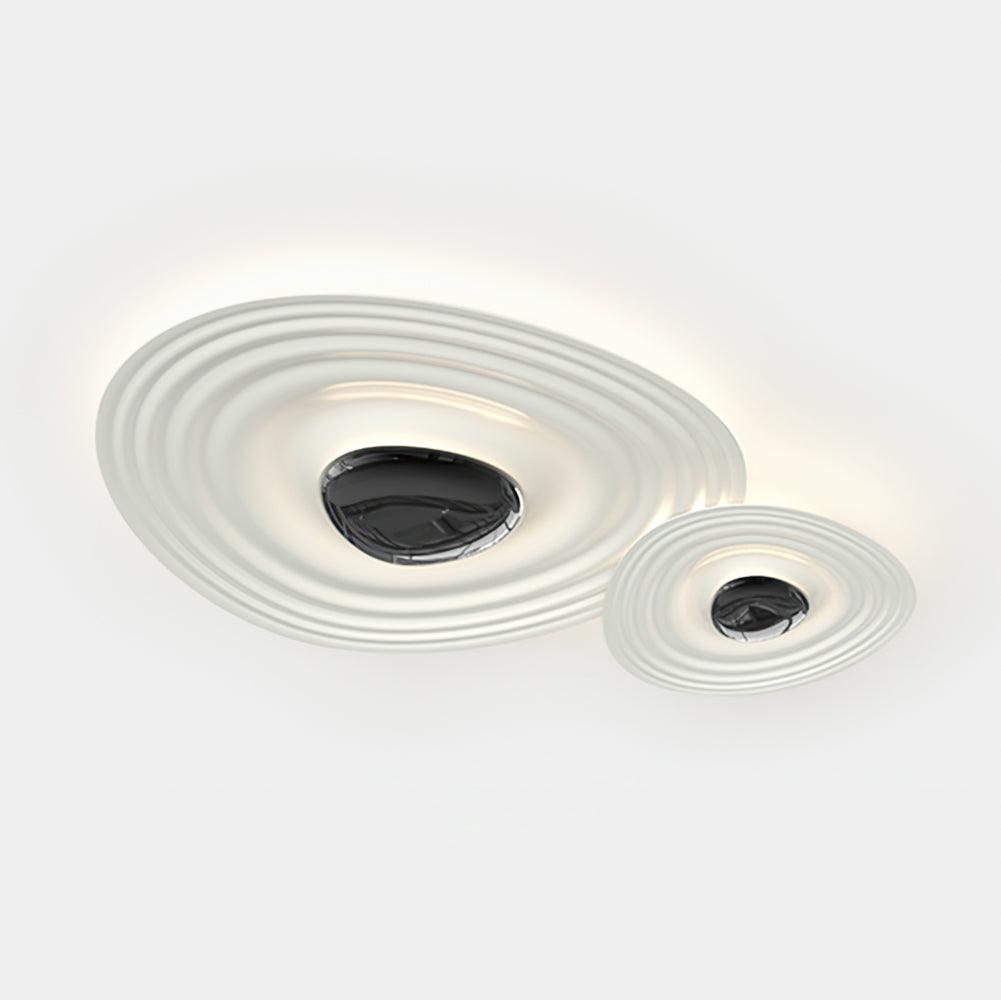 Odeon Ceiling Lamp | Metal & Polycarbonate | Black & White