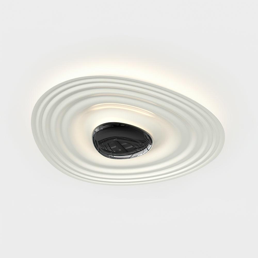 Odeon Ceiling Lamp | Metal & Polycarbonate | Black & White