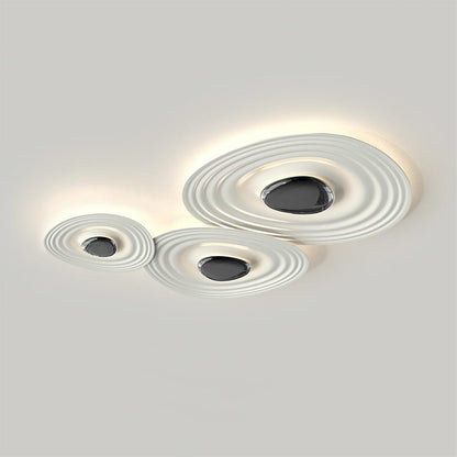 Odeon Ceiling Lamp | Metal & Polycarbonate | Black & White