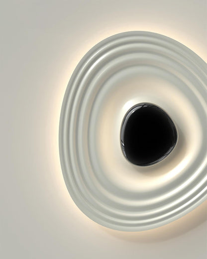 Odeon Ceiling Lamp | Metal & Polycarbonate | Black & White