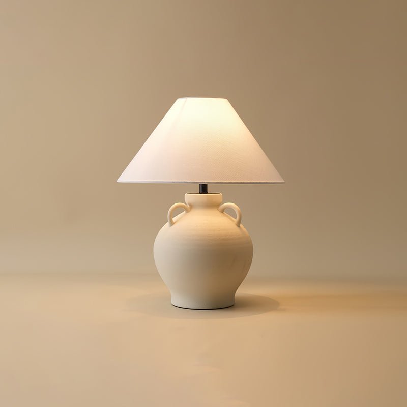 Old Wine Pot Table Lamp | Genuine Qing Dynasty Ceramic | 40cm Diameter