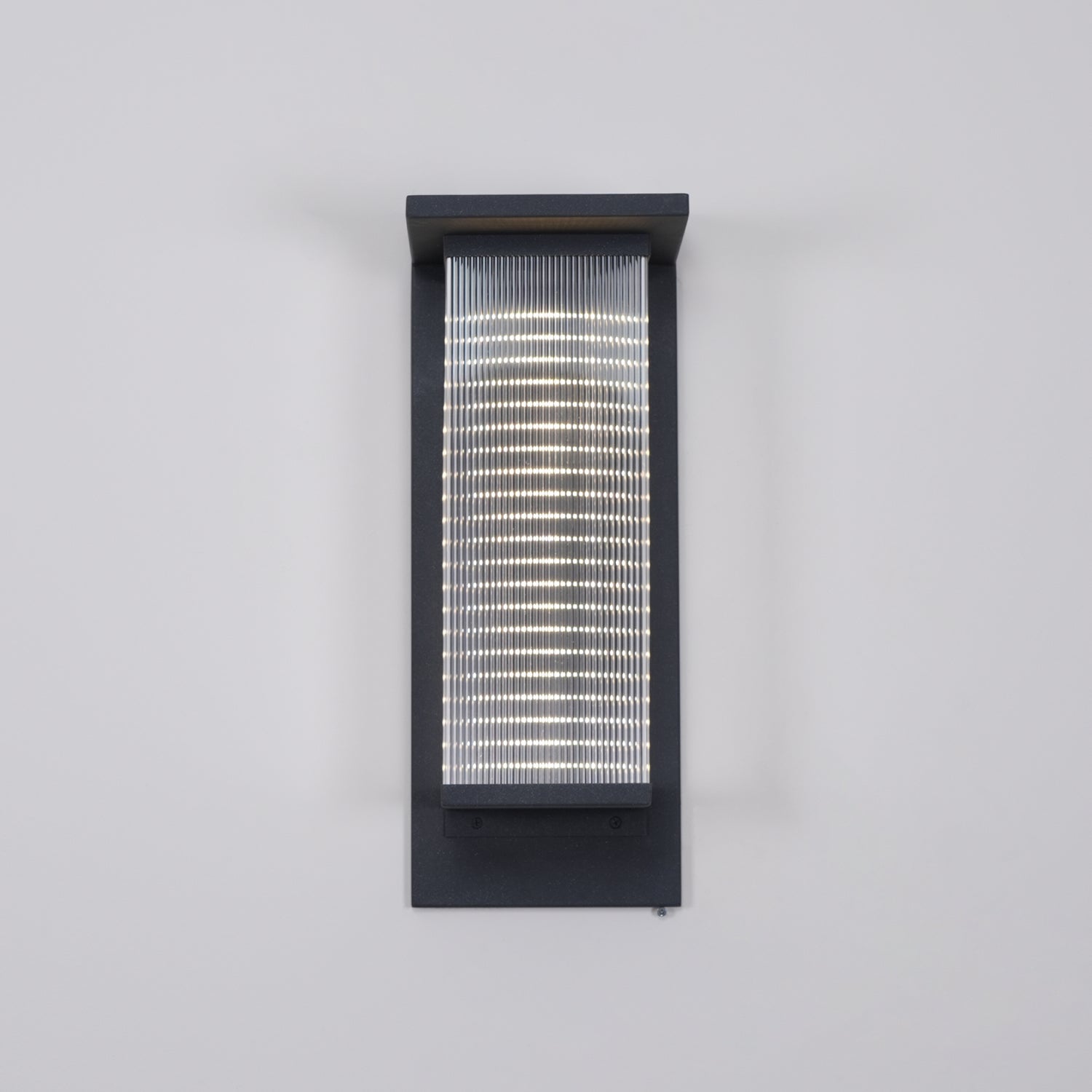 Outdoor Solar Wall Lamp | Stainless Steel & Acrylic | Set of 2