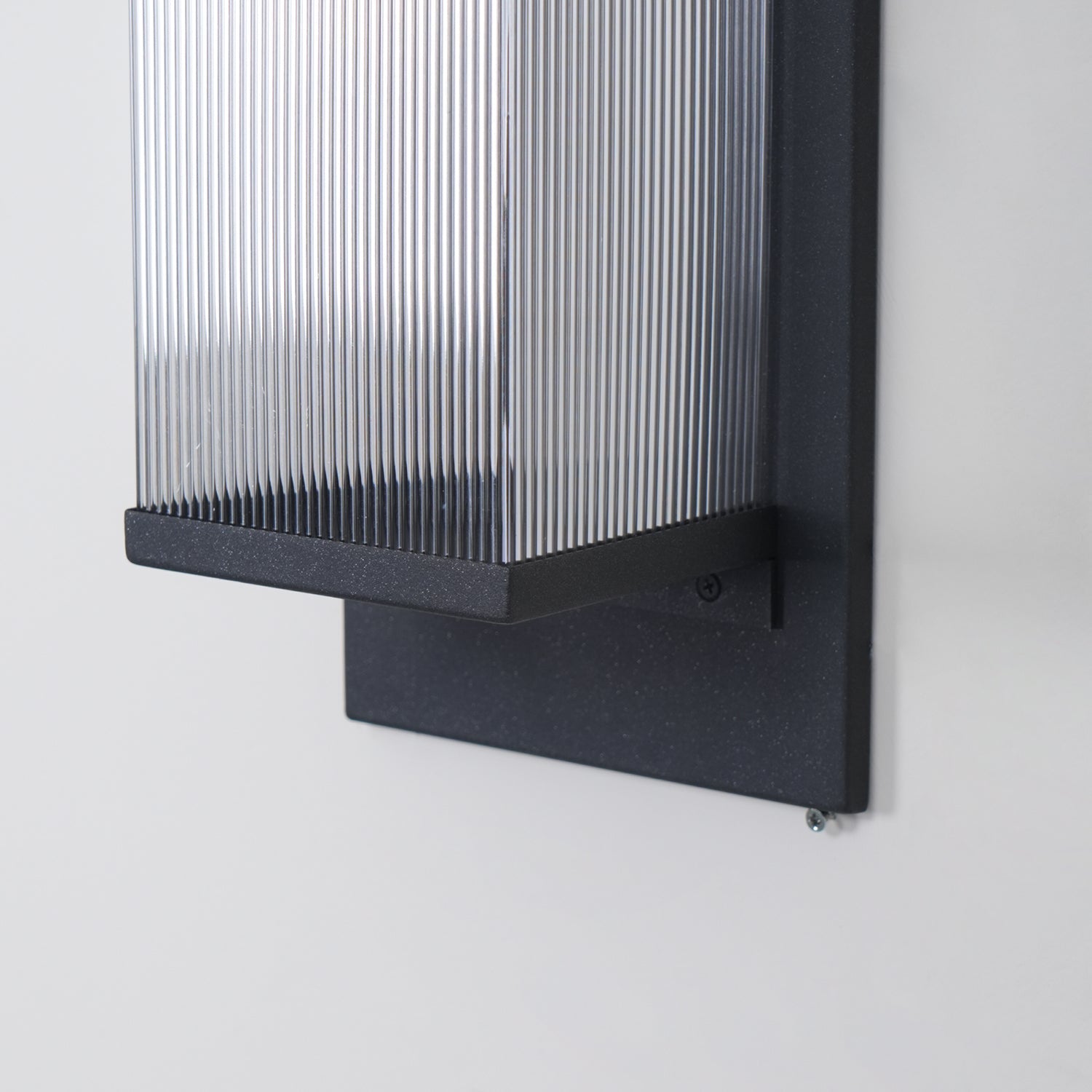 Outdoor Solar Wall Lamp | Stainless Steel & Acrylic | Set of 2