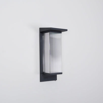 Outdoor Wall Lamp | Stainless Steel & Acrylic | Set of 2