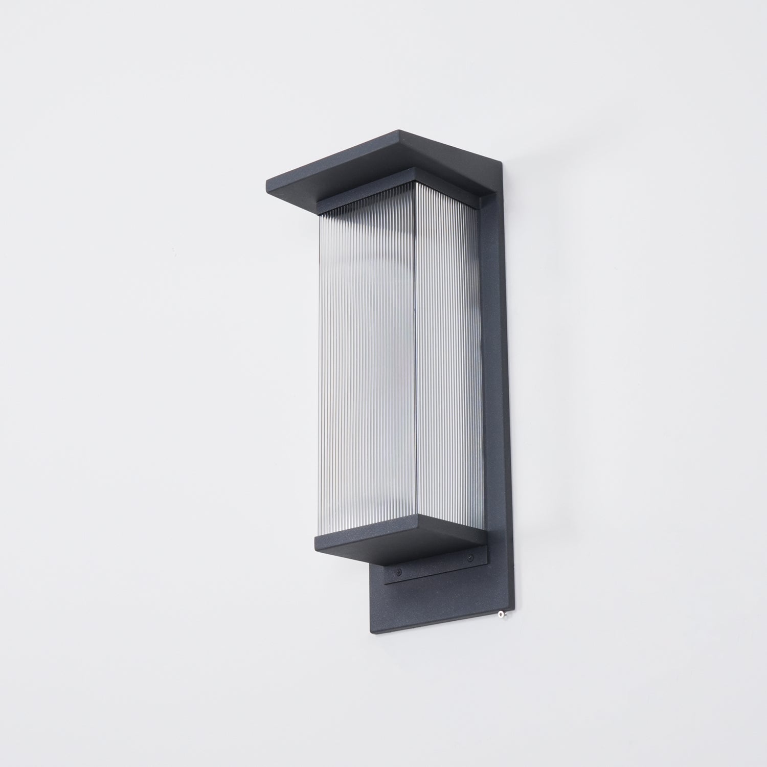 Outdoor Solar Wall Lamp | Stainless Steel & Acrylic | Set of 2