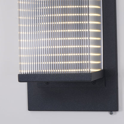 Outdoor Wall Lamp | Stainless Steel & Acrylic | Set of 2