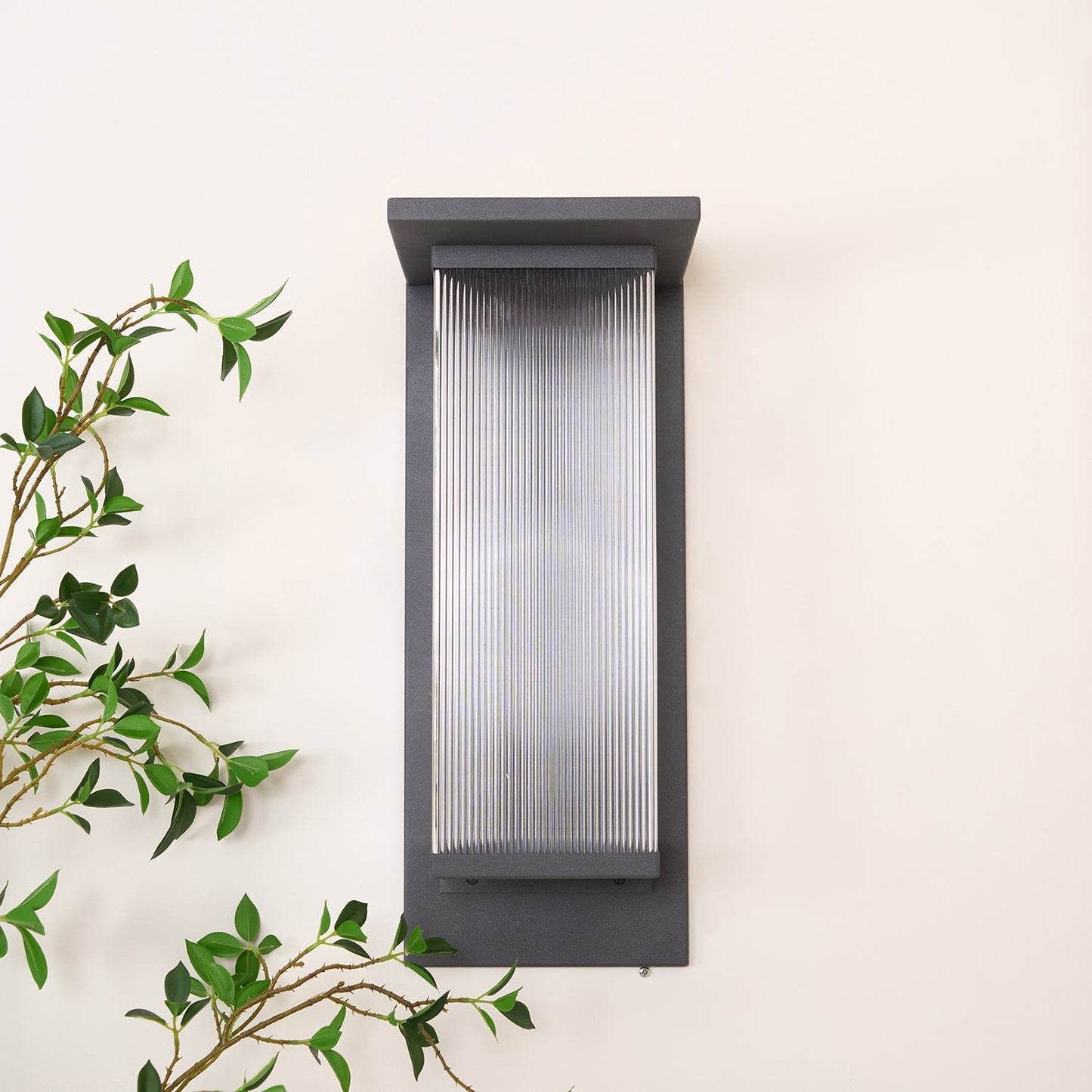 Outdoor Wall Lamp | Stainless Steel & Acrylic | Set of 2