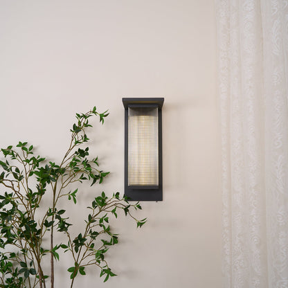Outdoor Wall Lamp | Stainless Steel & Acrylic | Set of 2