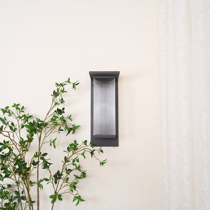 Outdoor Wall Lamp | Stainless Steel & Acrylic | Set of 2