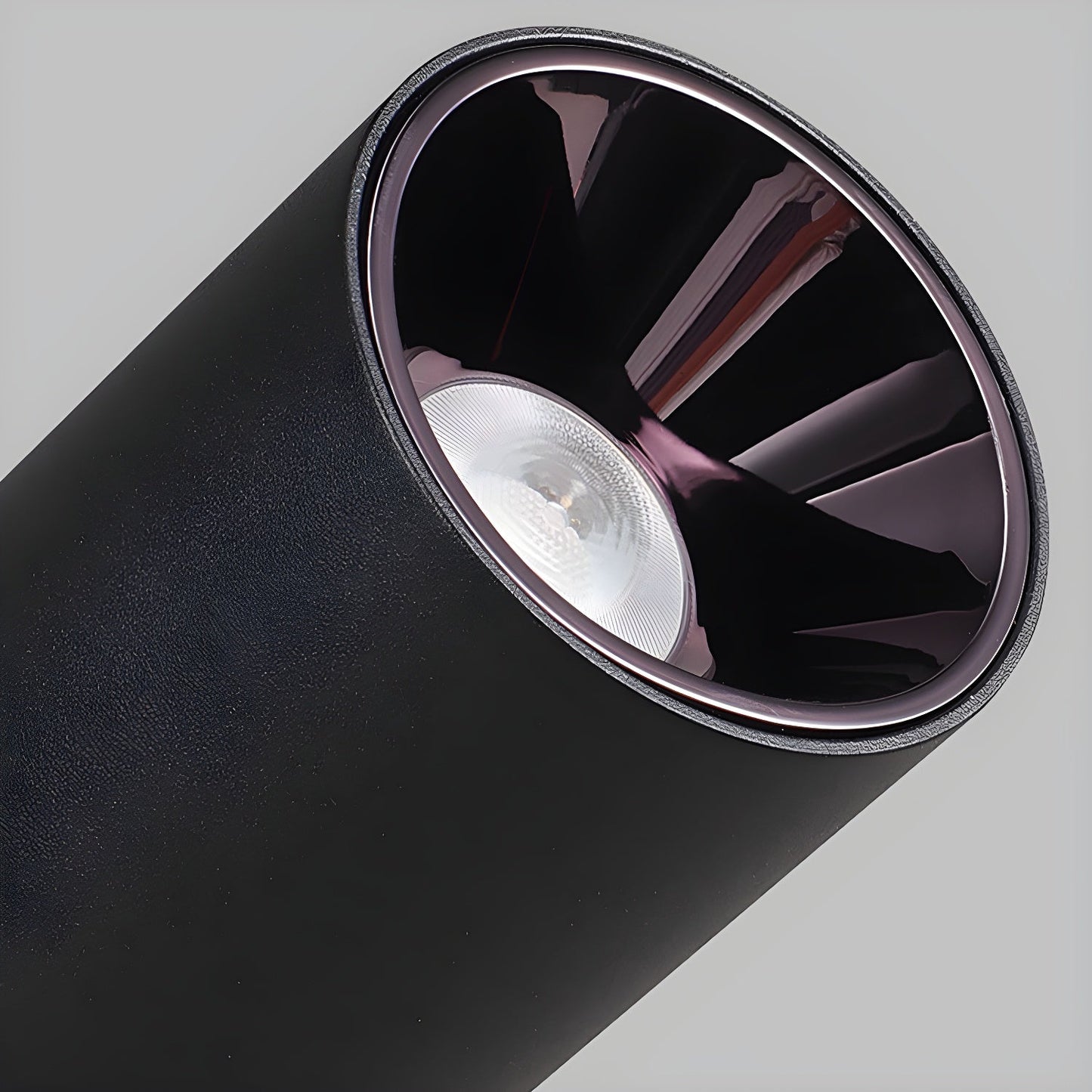 Oliver Tube Downlight | Metal & Aluminum | Black or White