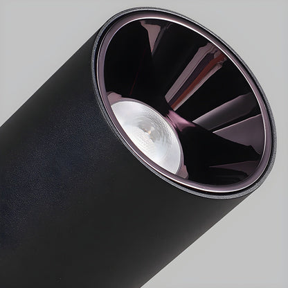 Oliver Tube Downlight | Metal & Aluminum | Black or White