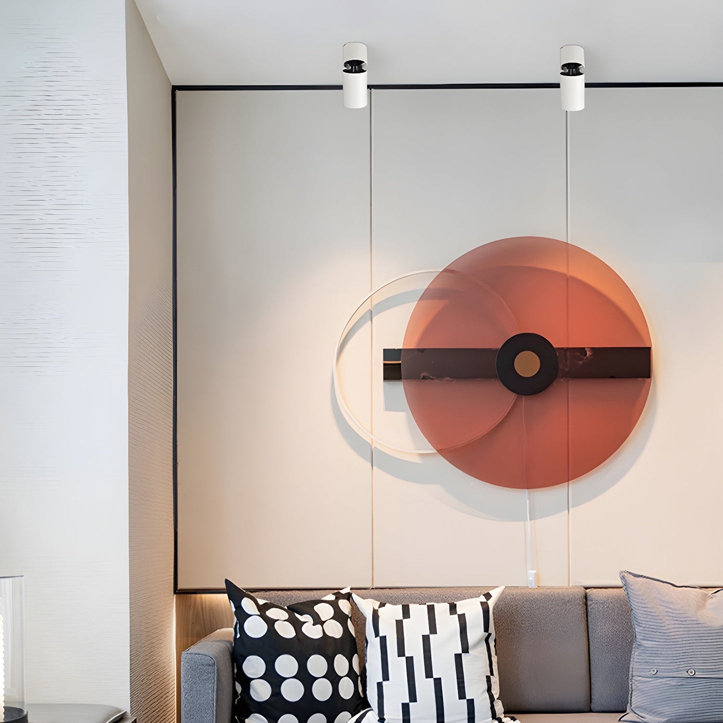 Oliver Tube Downlight | Metal & Aluminum | Black or White