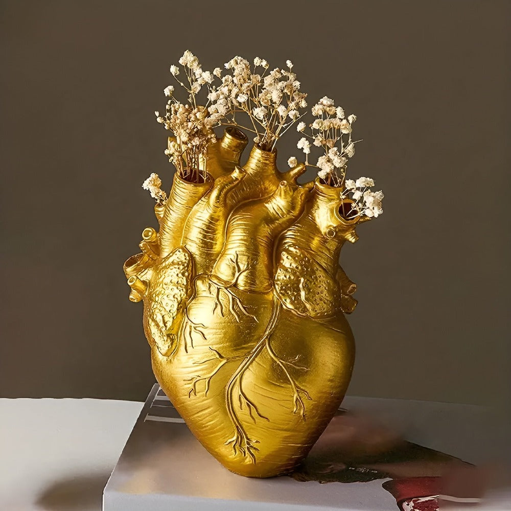 EcoHeart - Bambu & trä Living Hjärtformad Vas