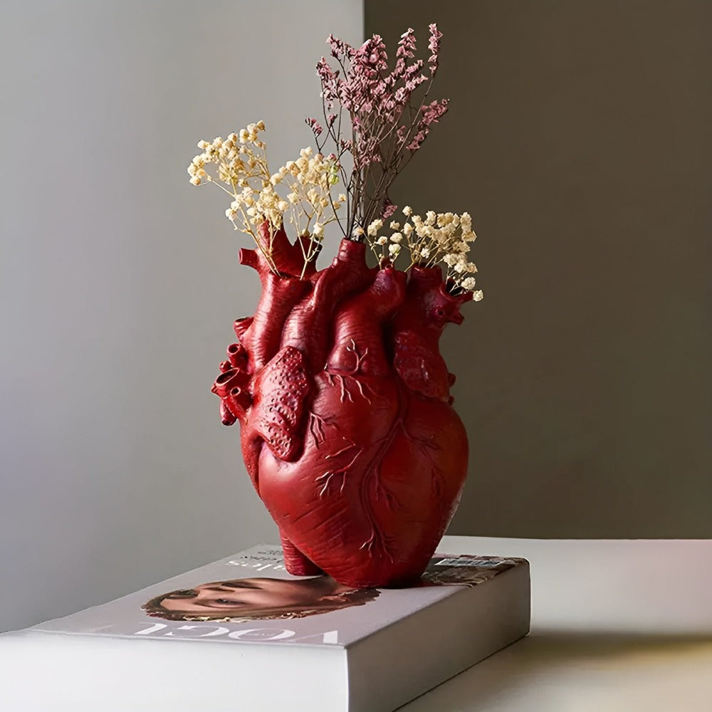 EcoHeart - Bambu & trä Living Hjärtformad Vas