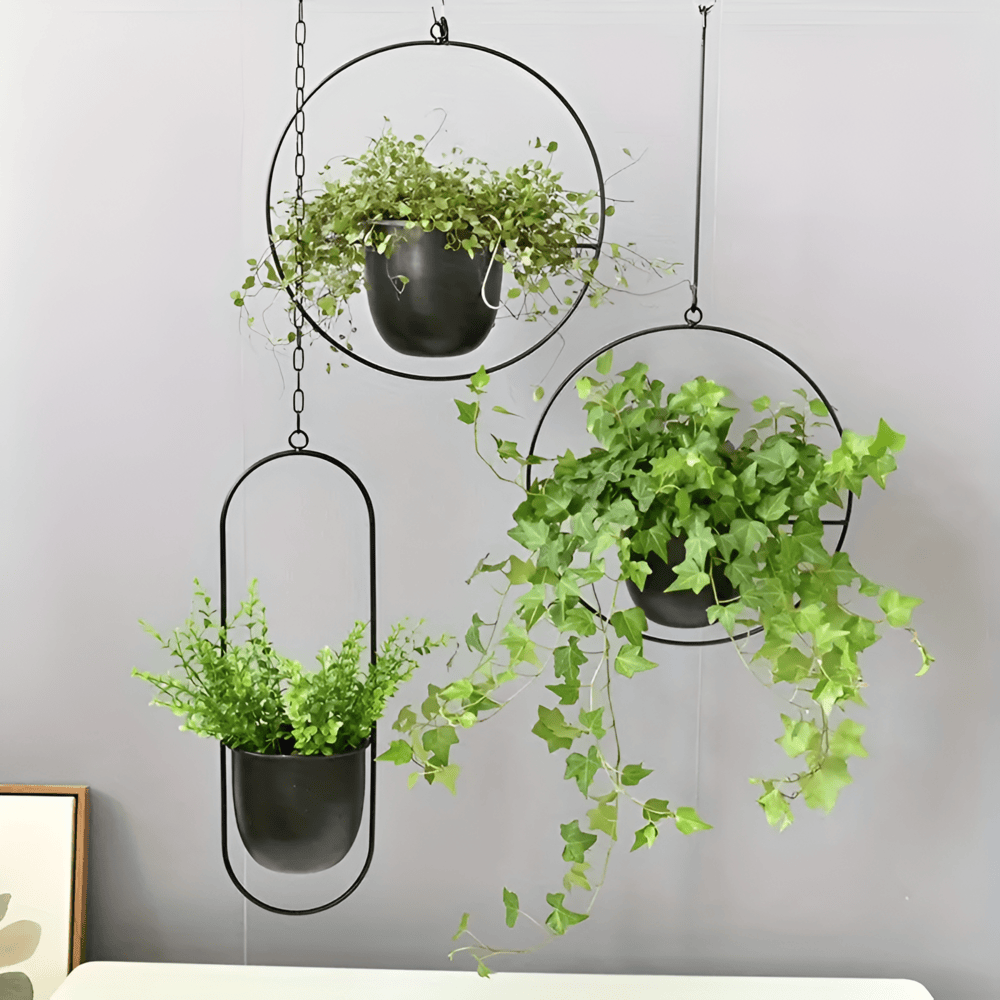 Stilren Minimalistisk Hängande Blomkruka för Modern Inredning