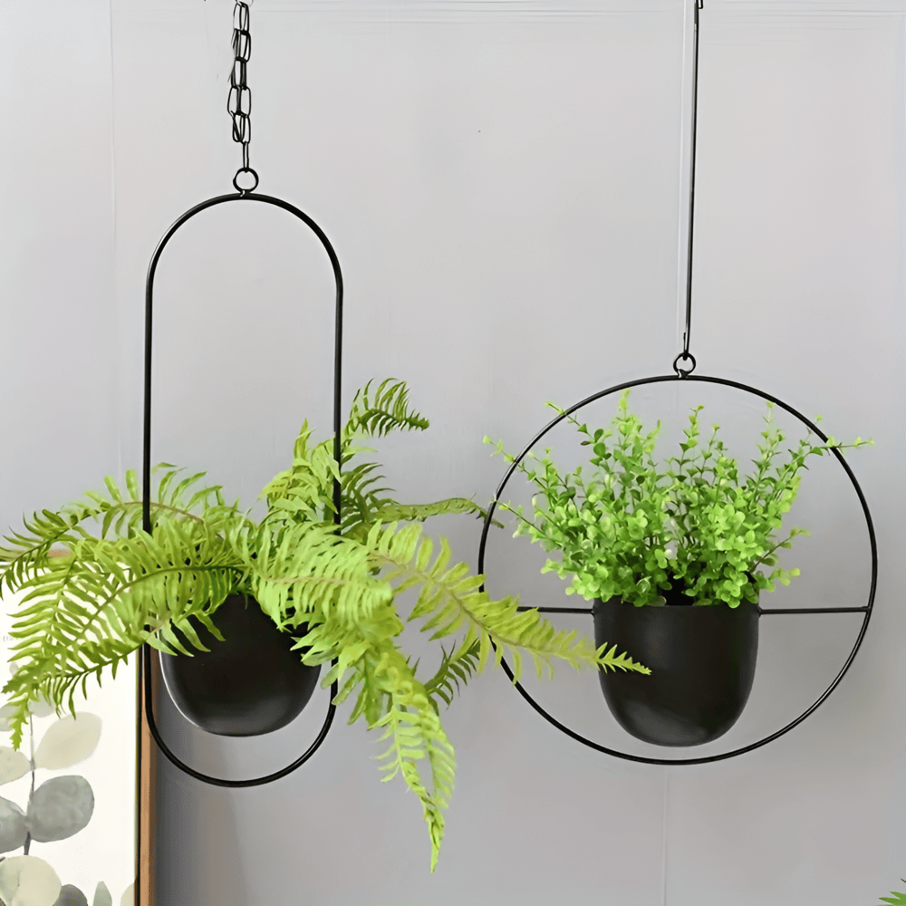 Stilren Minimalistisk Hängande Blomkruka för Modern Inredning