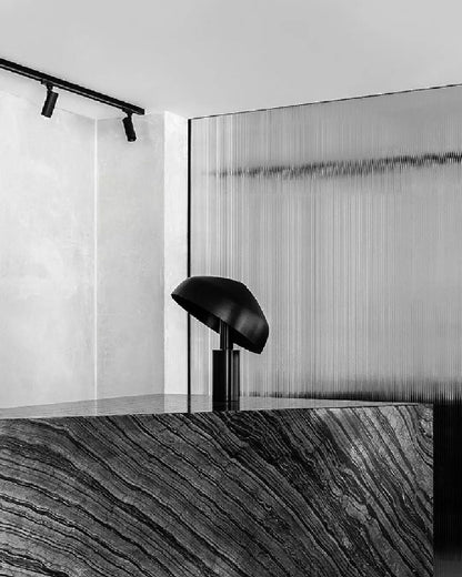 Ora Desk Lamp | Adjustable Aluminium Shade | Black or Gold