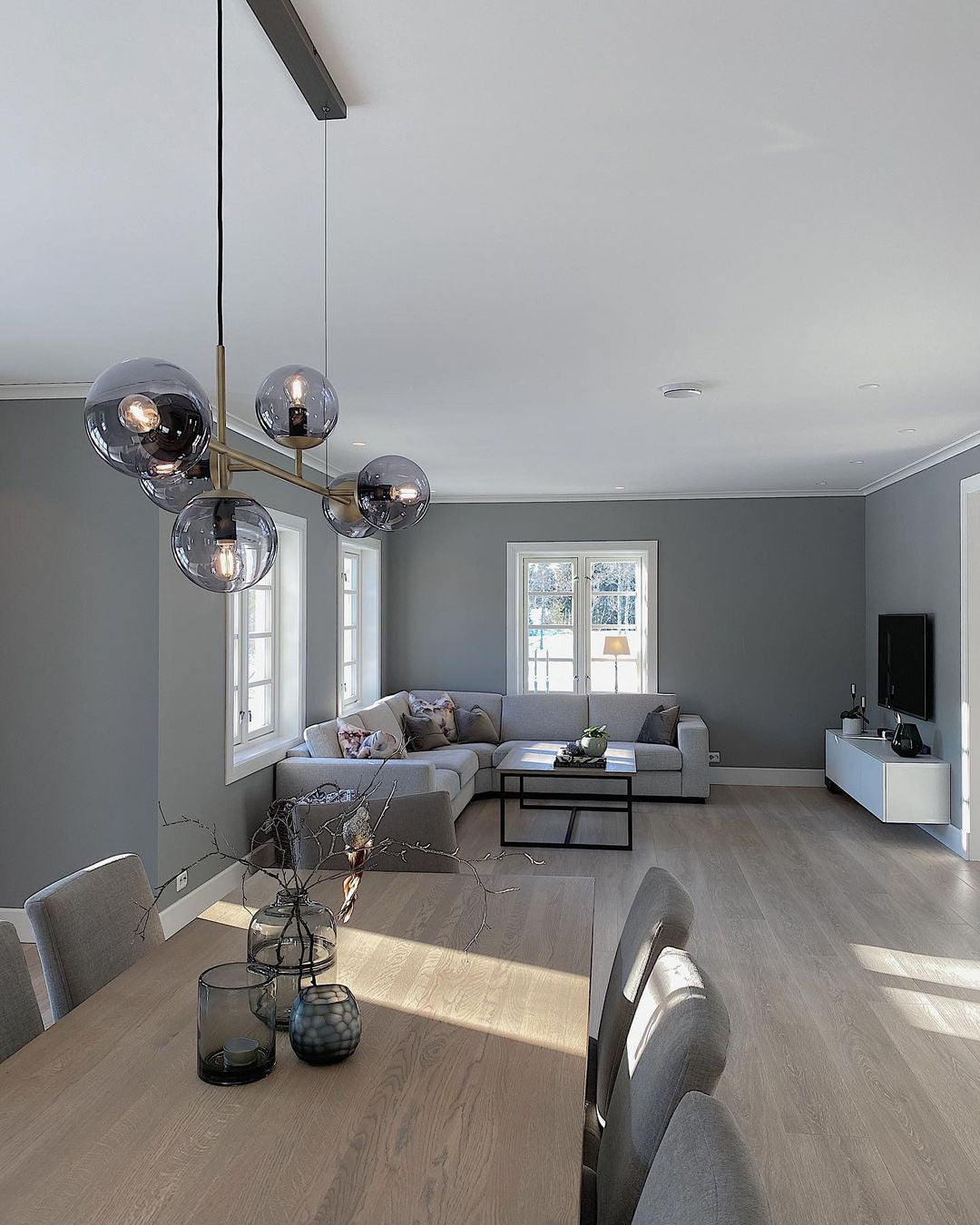 Orb Chandeliers