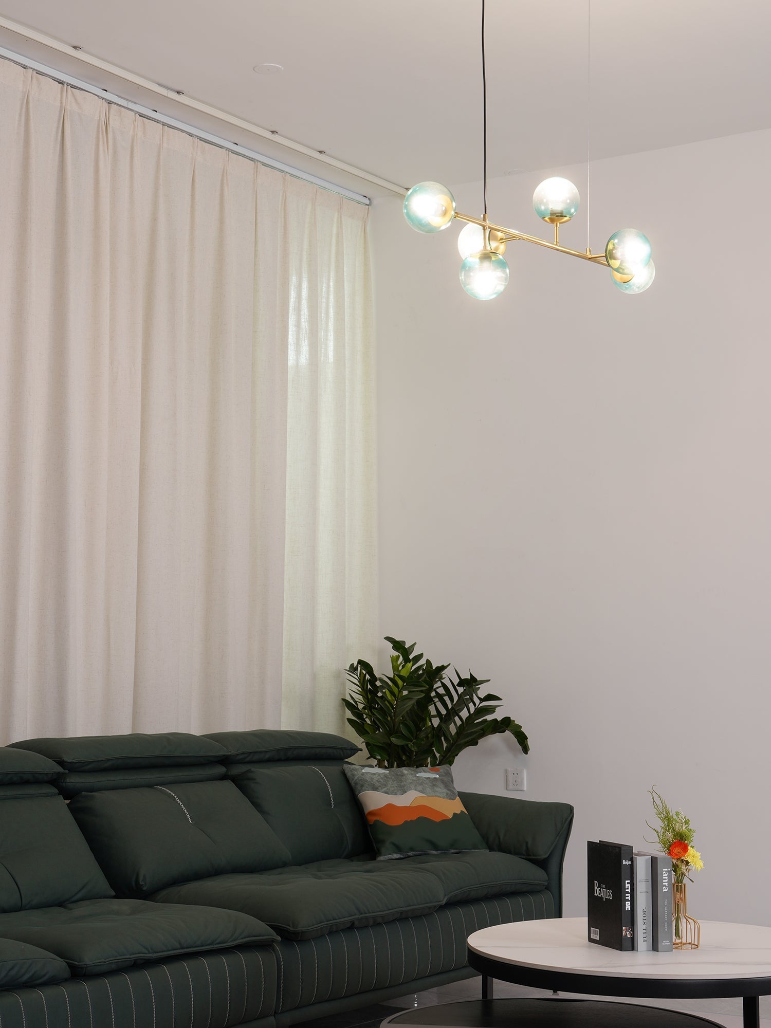 Orb Chandeliers