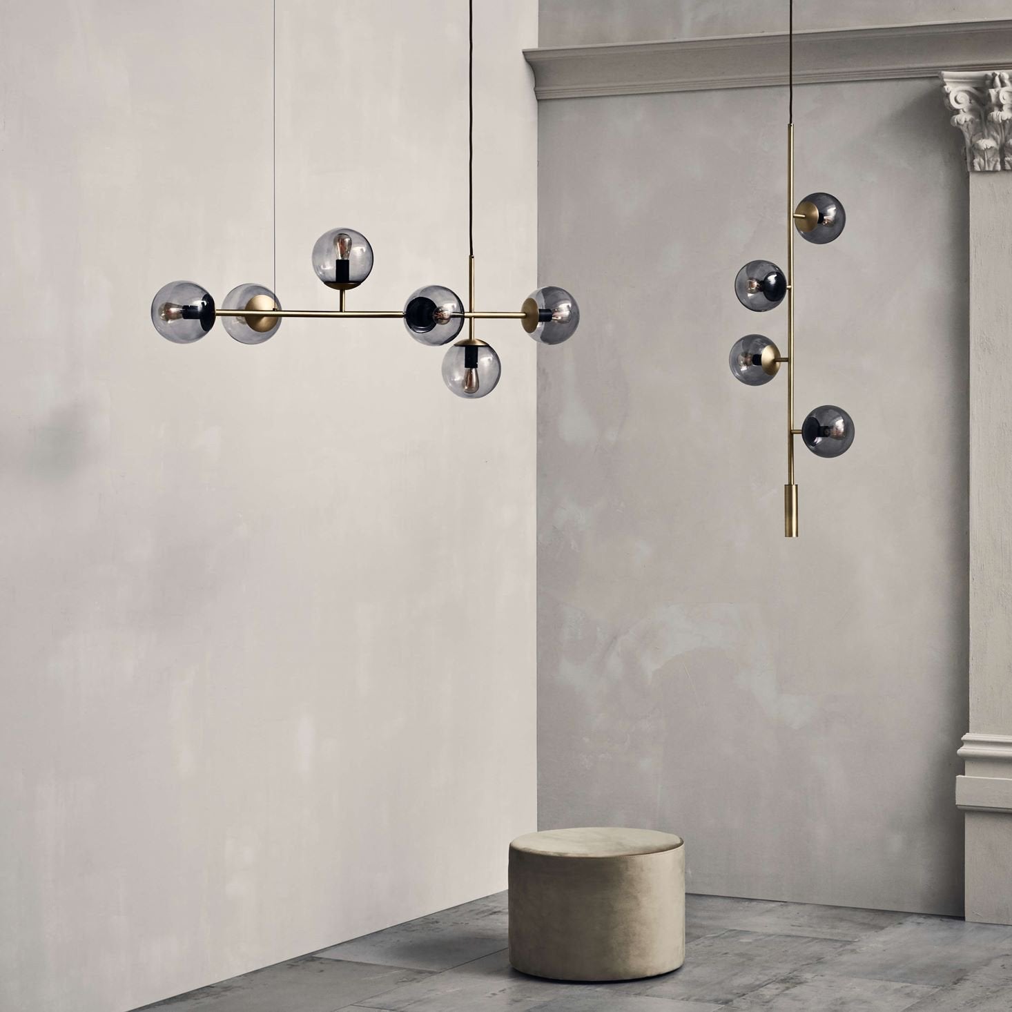 Orb Chandeliers