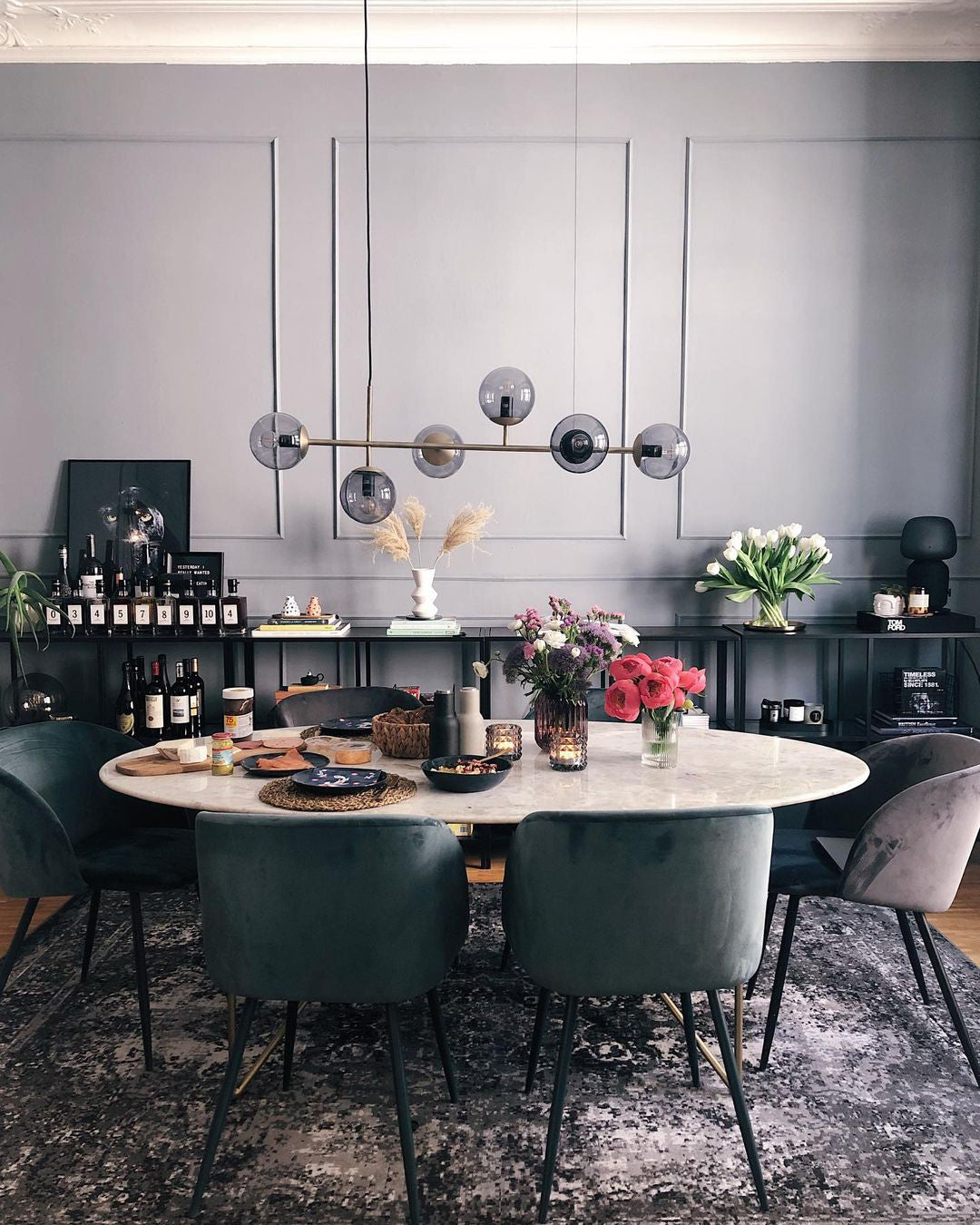 Orb Chandeliers