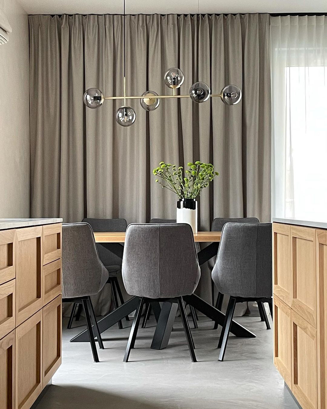 Orb Chandeliers