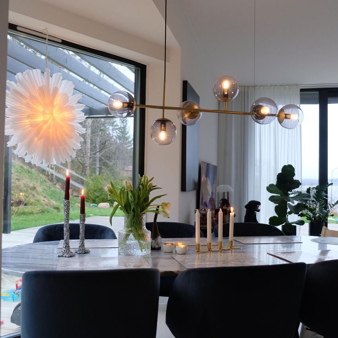 Orb Chandeliers