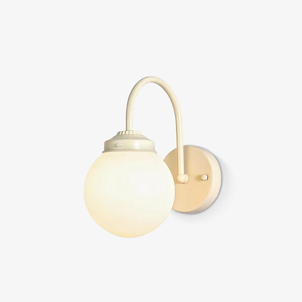Orb Wall Lamp | Metal & Glass | Set of 2 Beige