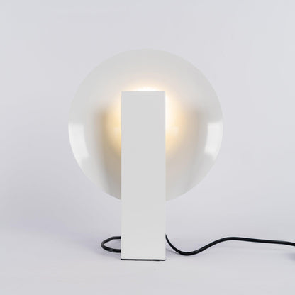 Orbe Table Lamp | Metal & Iron | Black and Red