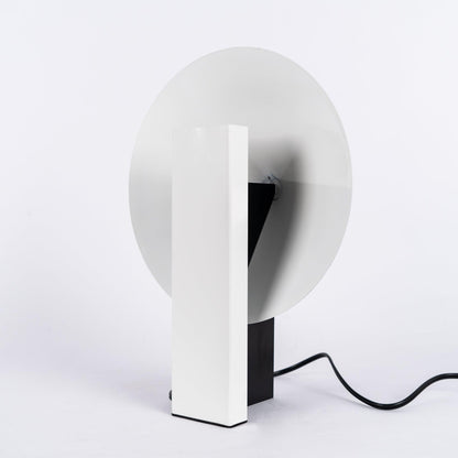 Orbe Table Lamp | Metal & Iron | Black and Red
