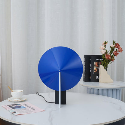 Orbe Table Lamp | Metal & Iron | Black and Red
