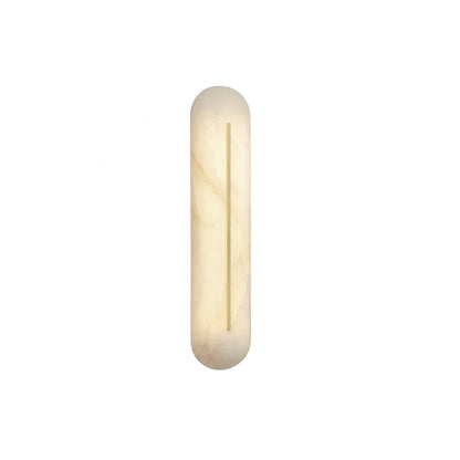 Orbison Wall Lamp | Brass & Alabaster | 46cm Height