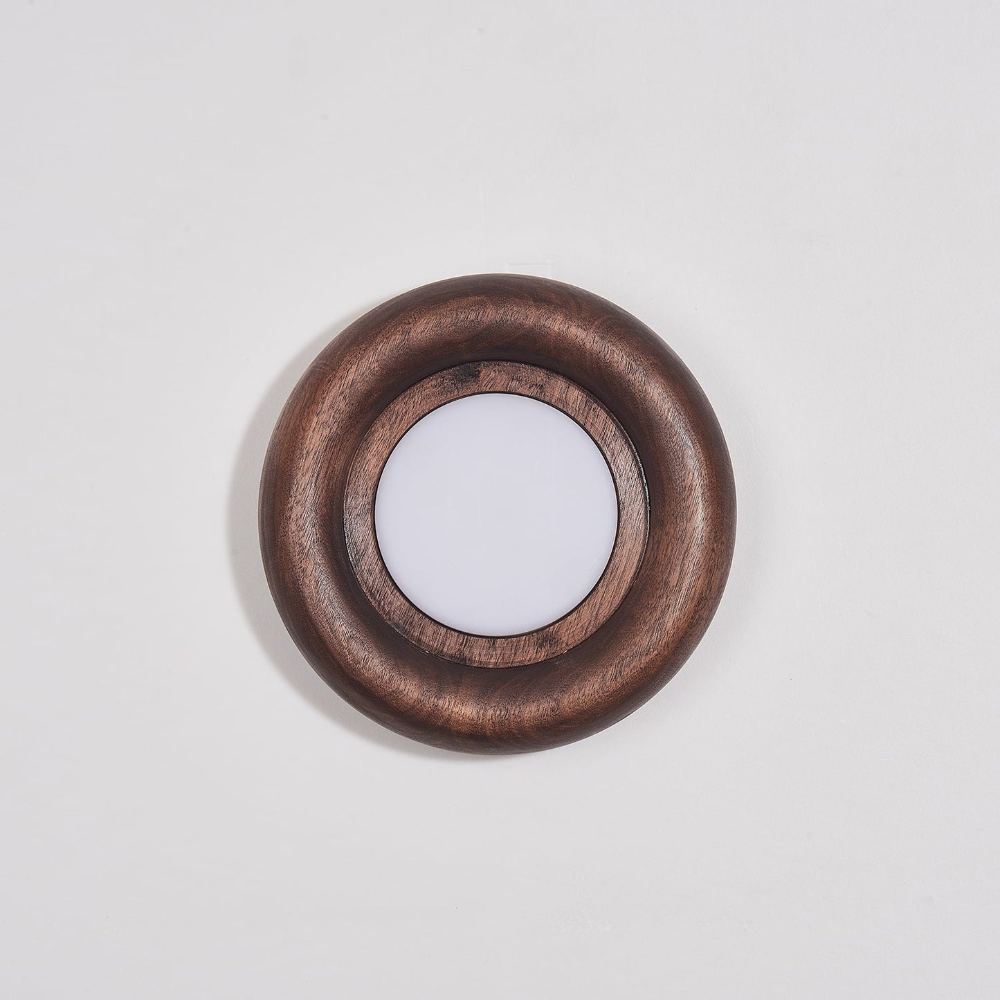 Orbitus Wall Light | Wooden Frame | Walnut Finish