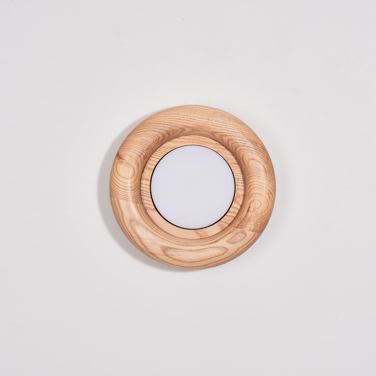 Orbitus Wall Light | Wooden Frame | Walnut Finish