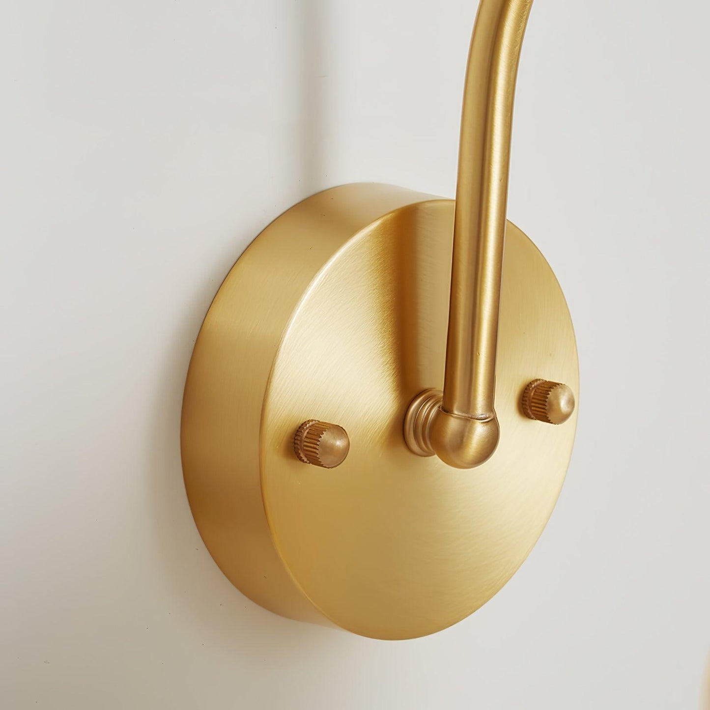 Orchids Wall Lamp | Brass & Glass | Set of 2