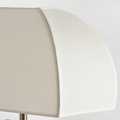 Oregon Table Lamp | Antique Gold Finish | White Lampshade