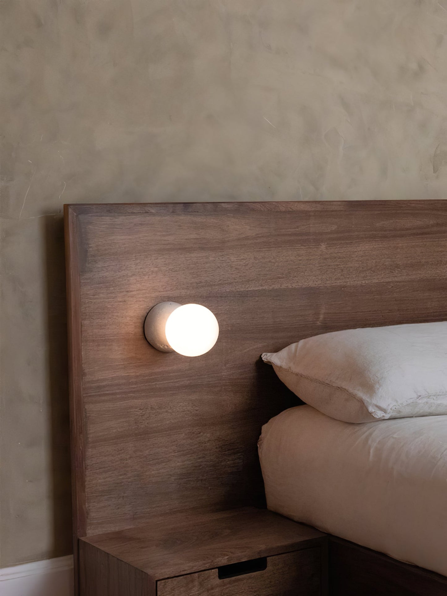Origo Wall Lamp | Concrete & Opal Glass | Set of 2