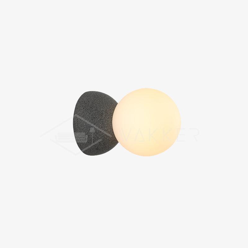 Origo Wall Lamp | Concrete & Opal Glass | Set of 2