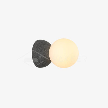 Origo Wall Lamp | Concrete & Opal Glass | Set of 2
