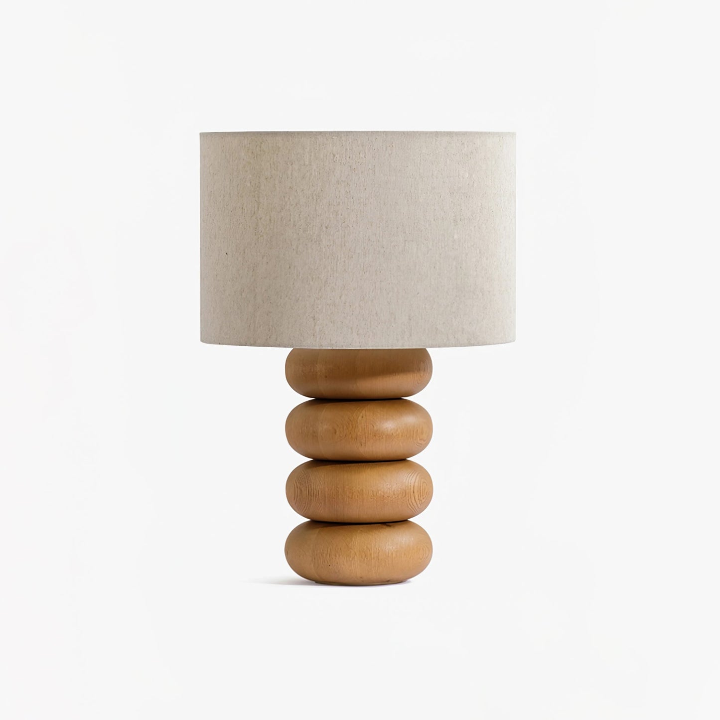 Wooden Table Lamp | Nature-Inspired Design | 35cm Diameter
