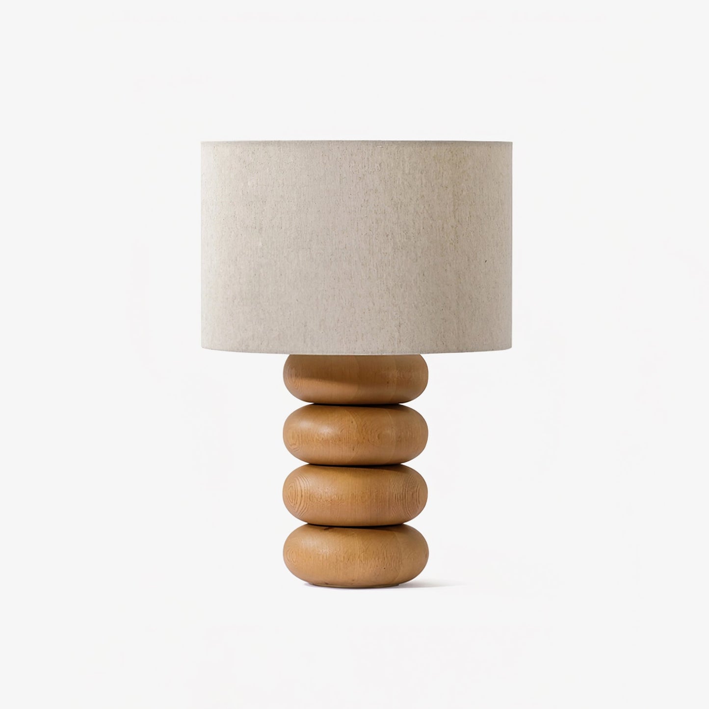 Wooden Table Lamp | Nature-Inspired Design | 35cm Diameter