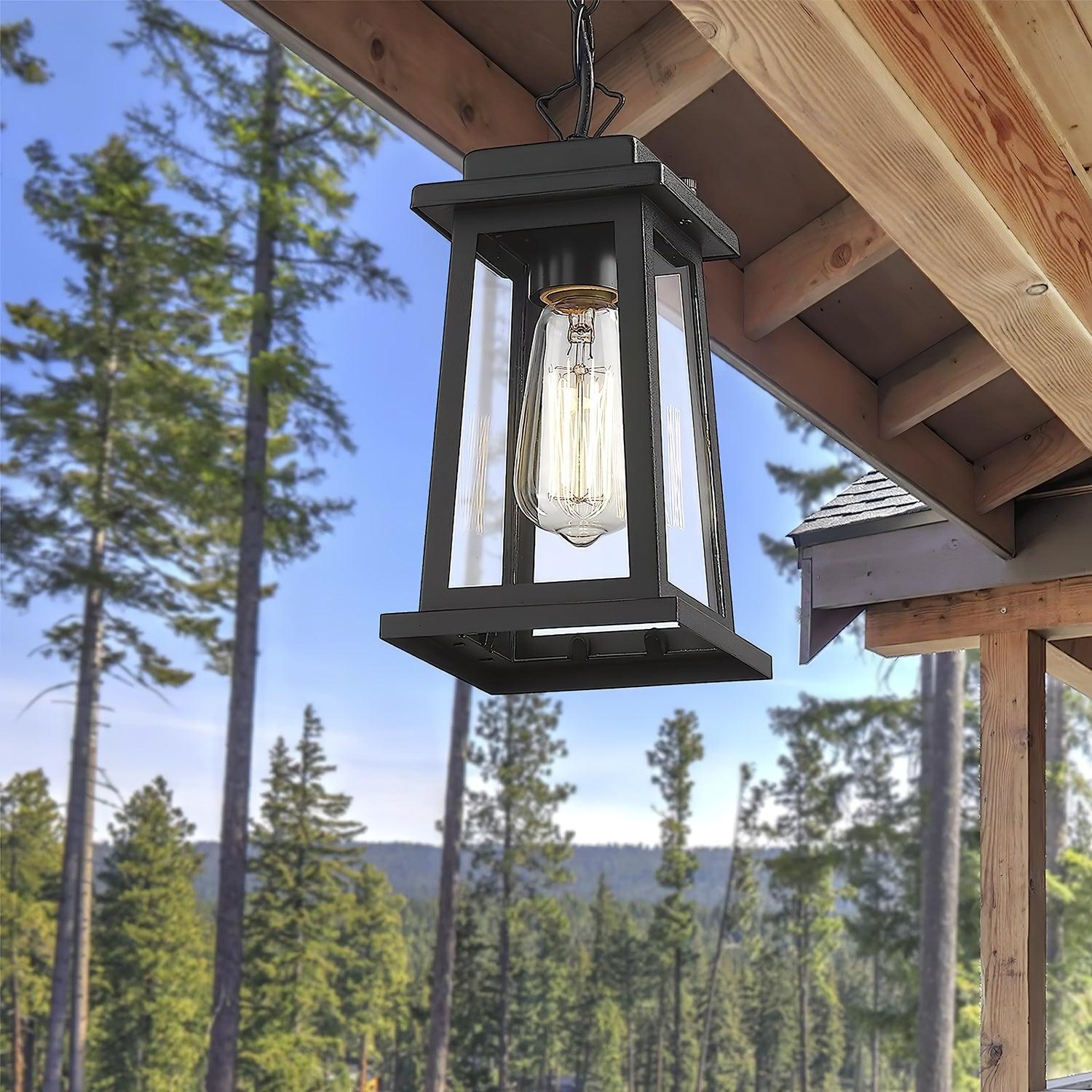 Outdoor Lantern Pendant Lamp