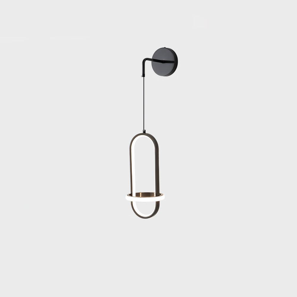 Oval Brass Wall Light | Integrated LED | Set of 2