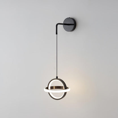 Oval Brass Wall Light | Integrated LED | Set of 2